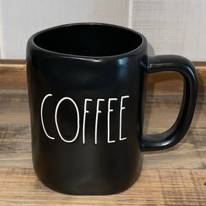 Rae Dunn Black COFFEE Mug
